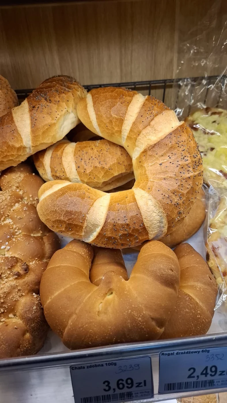 Bułki i rogale z oferty Grabowski